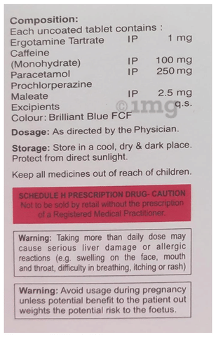 Migrafen Tablet image