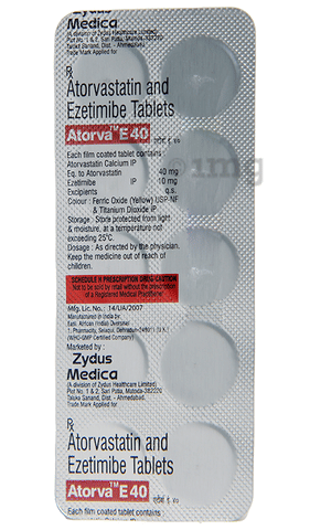Atorva E 40 Tablet image