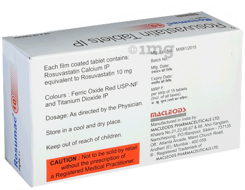 Rosumac 10 Tablet image