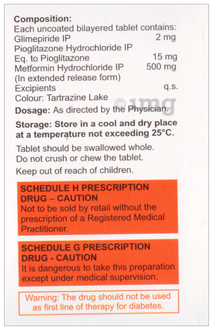 Gliplexide MP2 Tablet ER image Gliplexide MP2 Tablet ER image