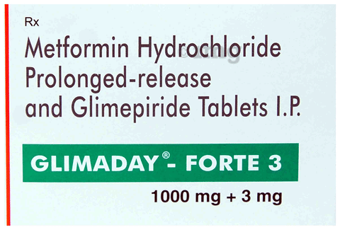 Glimaday-Forte 3 Tablet PR