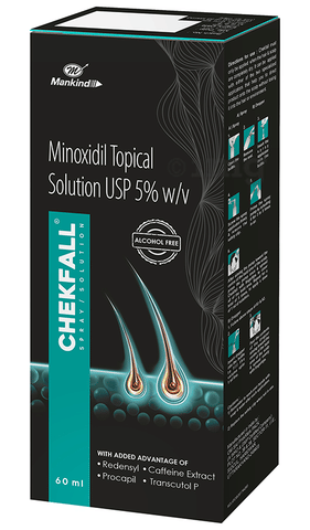 Chekfall 5% Topical Solution Alcohol Free image Chekfall 5% Topical Solution Alcohol Free image