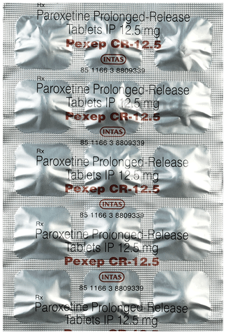 Pexep CR 12.5 Tablet image Pexep CR 12.5 Tablet image