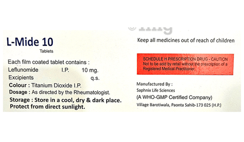 L-Mide 10 Tablet image L-Mide 10 Tablet image