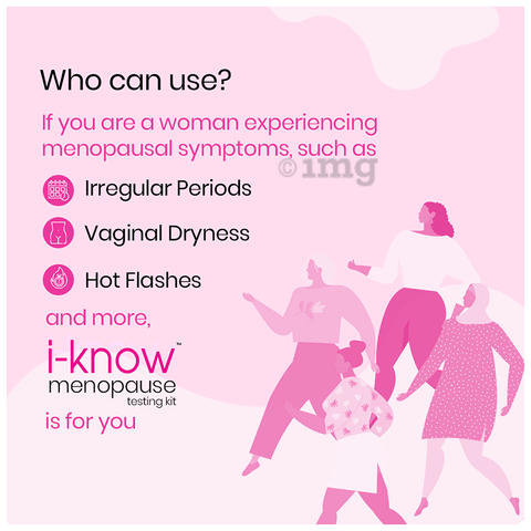 i-Know Menopause Testing Kit Home Based Test Women's Intimate Range  Fast Result in 10 min