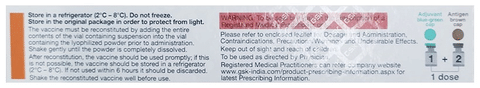 Shingrix Vaccine