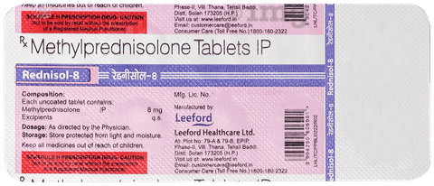 Rednisol 8 Tablet image