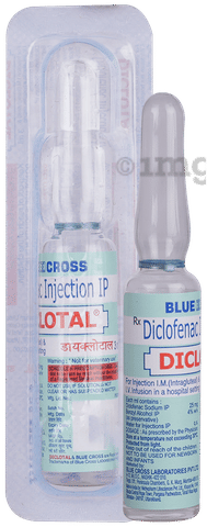 Diclotal 25mg Injection image