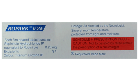 Ropark 0.25 Tablet image