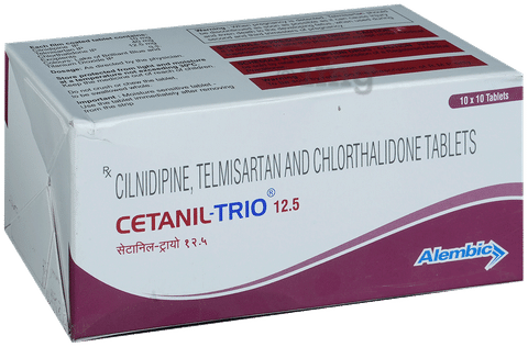 Cetanil-Trio 12.5 Tablet