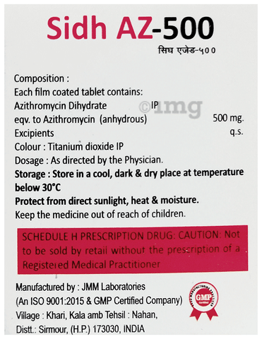 Sidh AZ 500 Tablet