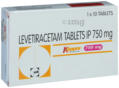 Keppra 750mg Tablet image