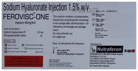 Ferovisc-One Injection