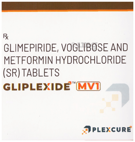 Gliplexide MV1 Tablet SR image Gliplexide MV1 Tablet SR image