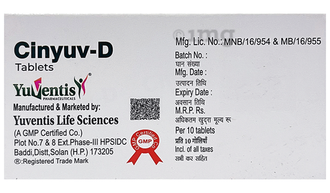 Cinyuv-D Tablet image