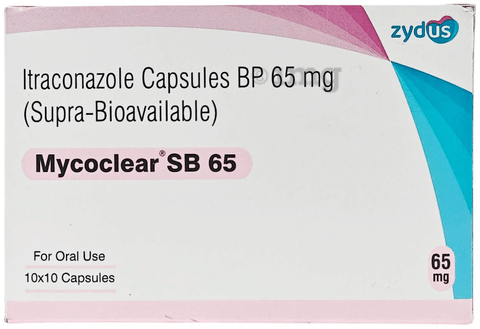 Mycoclear SB 65mg Capsule image