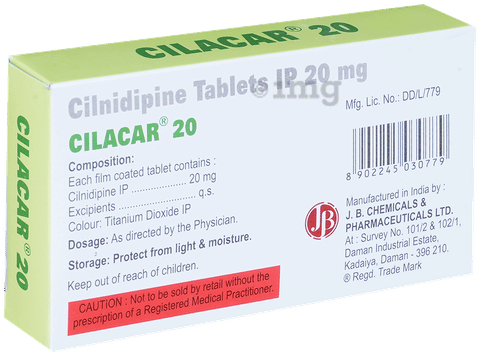 Cilacar 20 Tablet image
