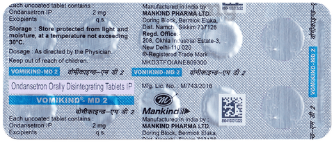 Vomikind-MD 2 Tablet image