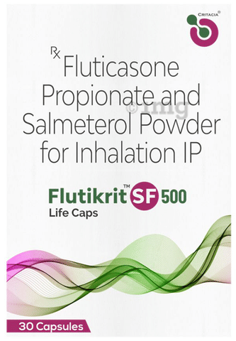 Flutikrit SF 500 Capsule image