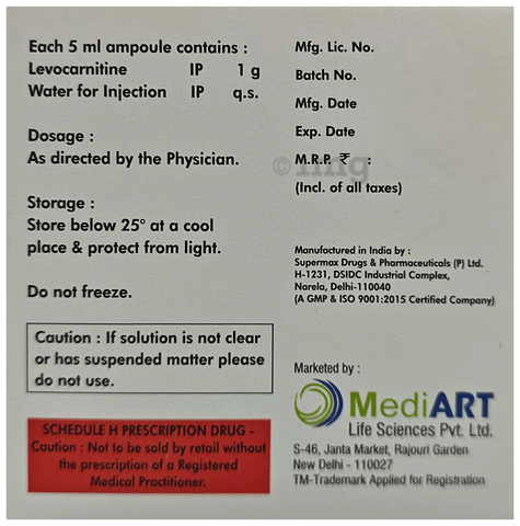 Lenitine 1gm Injection image