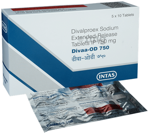 Divaa -OD 750 Tablet ER image Divaa -OD 750 Tablet ER image