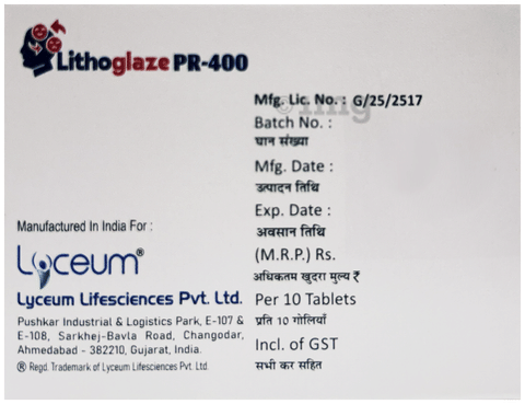 Lithoglaze PR 400 Tablet image