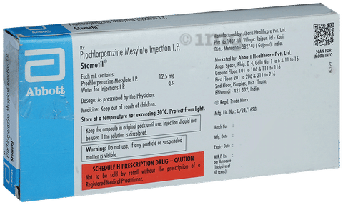 Stemetil Injection image Stemetil Injection image