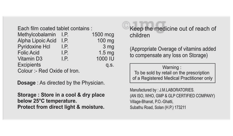 Neurosolve-D3 Tablet image