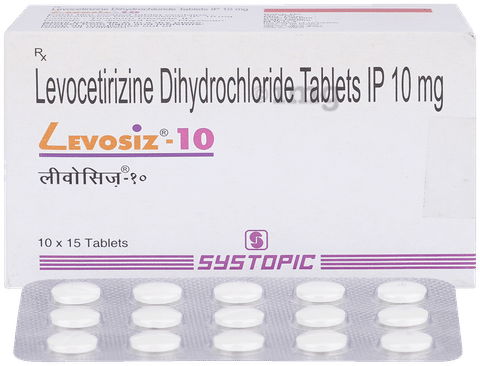 Levosiz 10 Tablet image