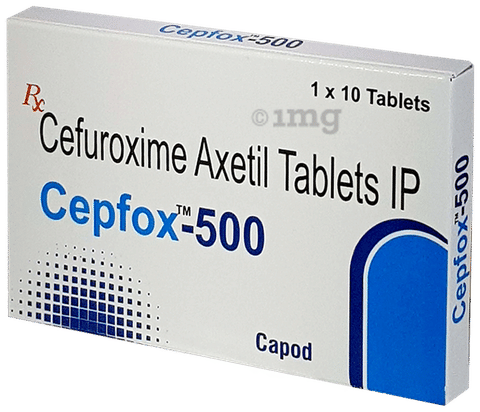 Cepfox 500 Tablet image Cepfox 500 Tablet image