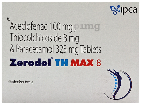 Zerodol TH Max 8 Tablet image