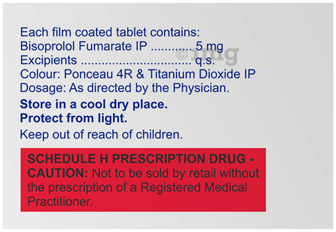 Bisocar 5 Tablet image
