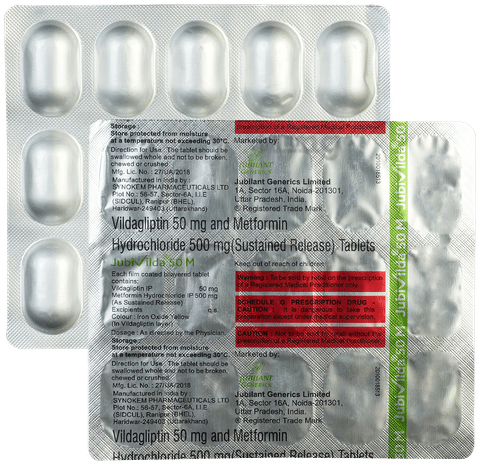 Jubivilda 50 M Tablet SR