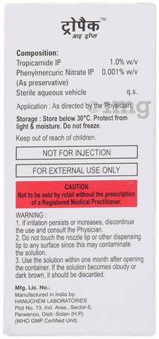 Tropac Eye Drop image