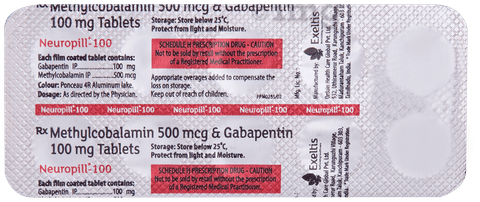 Neuropill 100 Tablet image Neuropill 100 Tablet image