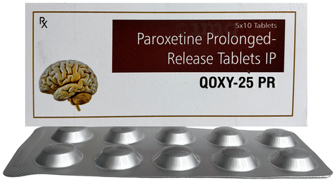 Qoxy 25 PR Tablet image Qoxy 25 PR Tablet image