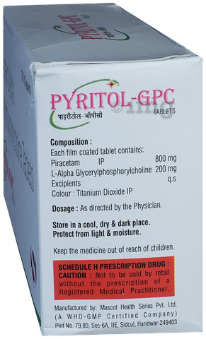 Pyritol-GPC Tablet image