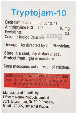 Tryptojam 10 Tablet image