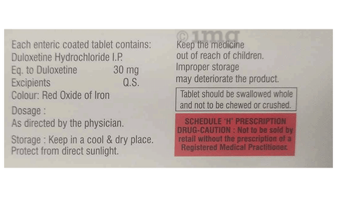 S-Dulox 30 Tablet image