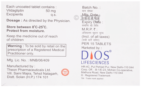 Xilda 50mg Tablet image Xilda 50mg Tablet image