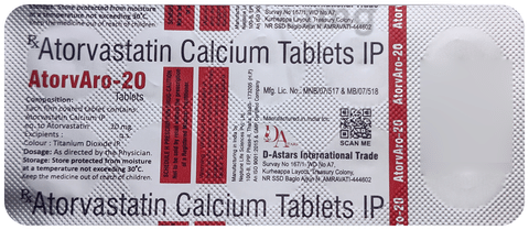 AtorvAro 20 Tablet image