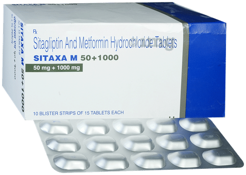 Sitaxa M 50/1000 Tablet image Sitaxa M 50/1000 Tablet image
