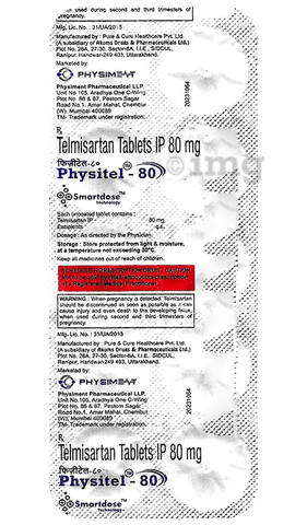 Physitel 80 Tablet image Physitel 80 Tablet image