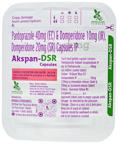 Akspan-DSR Capsule 4 Akspan-DSR Capsule 4