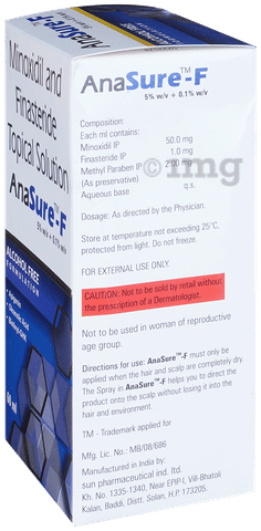 Anasure F Topical Solution image