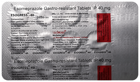 Esogress 40 Tablet image