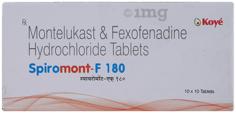 Spiromont-F 180 Tablet image