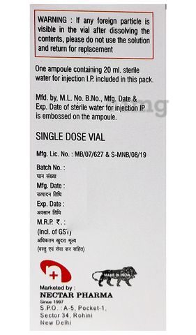 Iminect 500mg Injection image Iminect 500mg Injection image