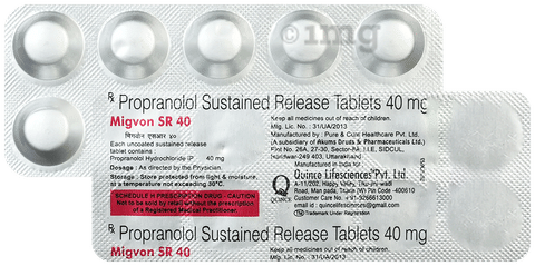 Migvon SR 40 Tablet image Migvon SR 40 Tablet image