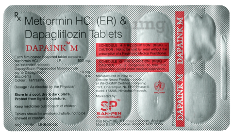 Dapaink M Tablet ER image Dapaink M Tablet ER image